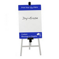 Dry Erase Easel Poster Stand - 48" x 36" - Printed Poster